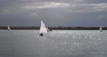 Cold but bright  at the Miracle Open Meeting at Welton 