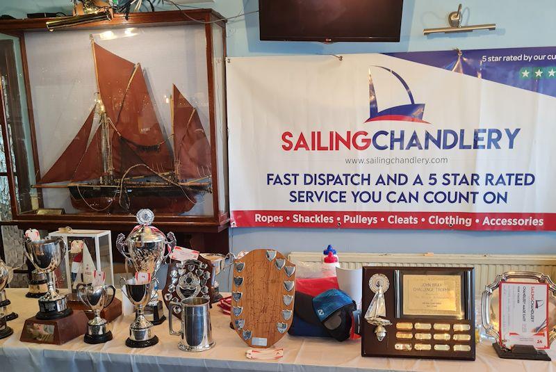 Miracle Nationals trophies photo copyright Tanya Copsey taken at Brixham Yacht Club and featuring the Miracle class