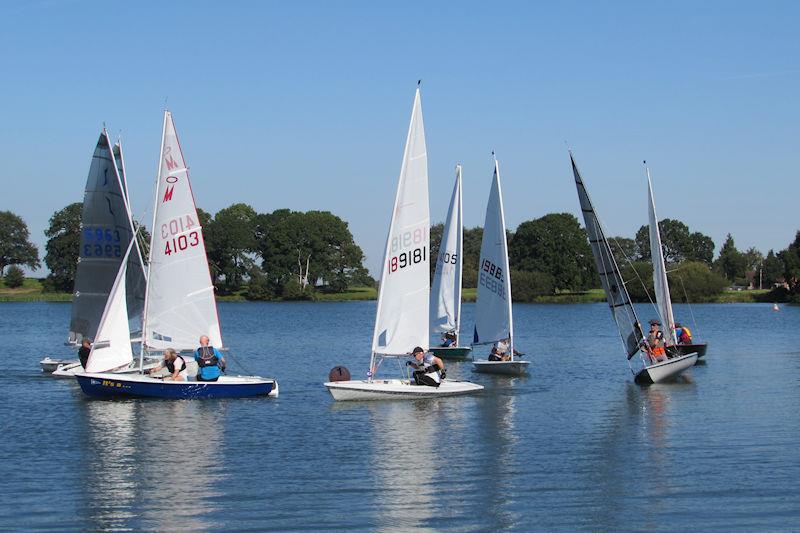 Gently does it - 2023 Border Counties Midweek Sailing Series at Nantwich & Border Counties SC photo copyright Brian Herring taken at Nantwich & Border Counties Sailing Club and featuring the Miracle class