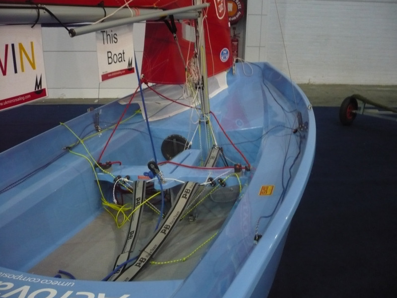 The win a MK3 Winder Mirror competition is launched at the 2008 Sail 