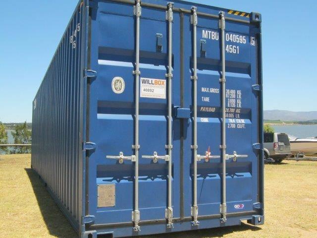 GBR Mirror container arrives in South Africa ahead of the 2015 Worlds - photo © Kuba Miszewski