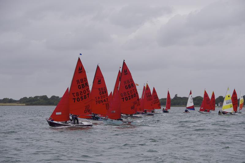 Junior Fortnight at Itchenor Sailing Club in 2015 photo copyright Mary Pudney taken at Itchenor Sailing Club and featuring the Mirror class