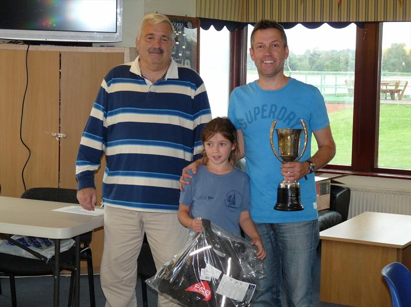 Chris & Daisy Fuller win the Mirror Inlands at Shustoke photo copyright Denis taken at Shustoke Sailing Club and featuring the Mirror class