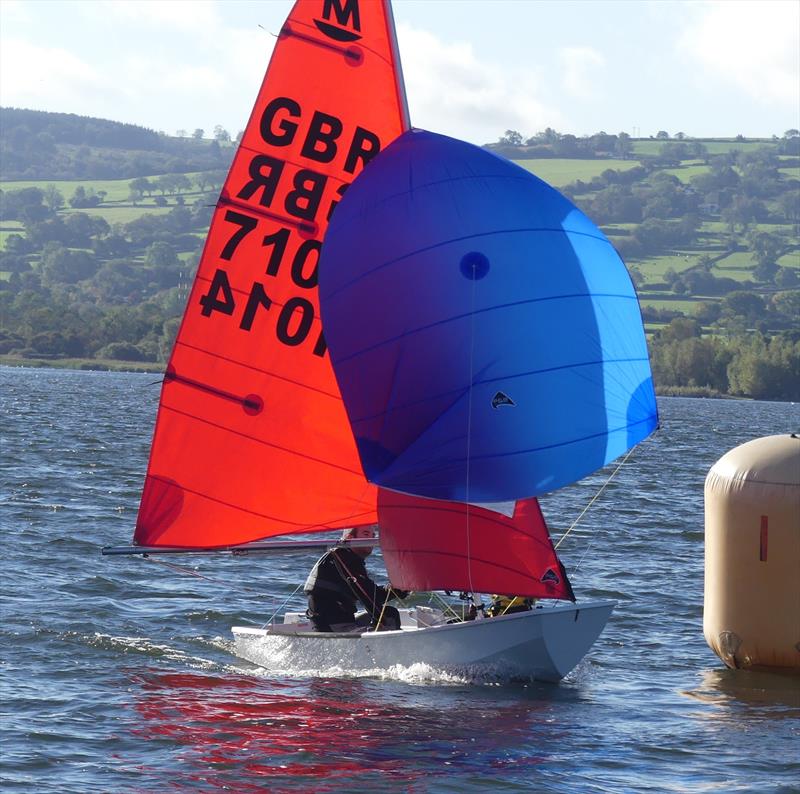 Mirror Inlands at Chew Valley Lake - Adam & Arabella Broughton in Bamm-Bamm photo copyright Nigel Carson taken at Chew Valley Lake Sailing Club and featuring the Mirror class