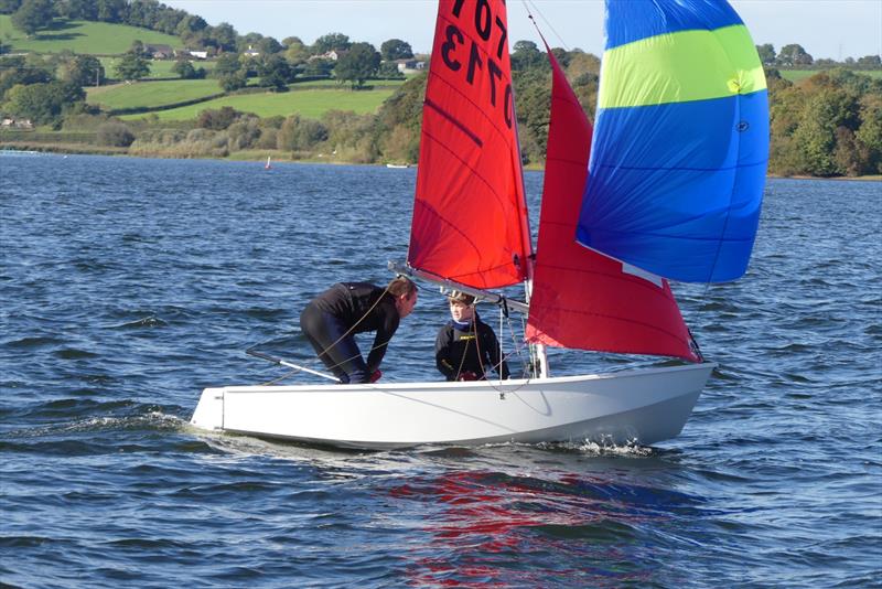 Mirror Inlands at Chew Valley Lake -  photo copyright Nigel Carson taken at Chew Valley Lake Sailing Club and featuring the Mirror class
