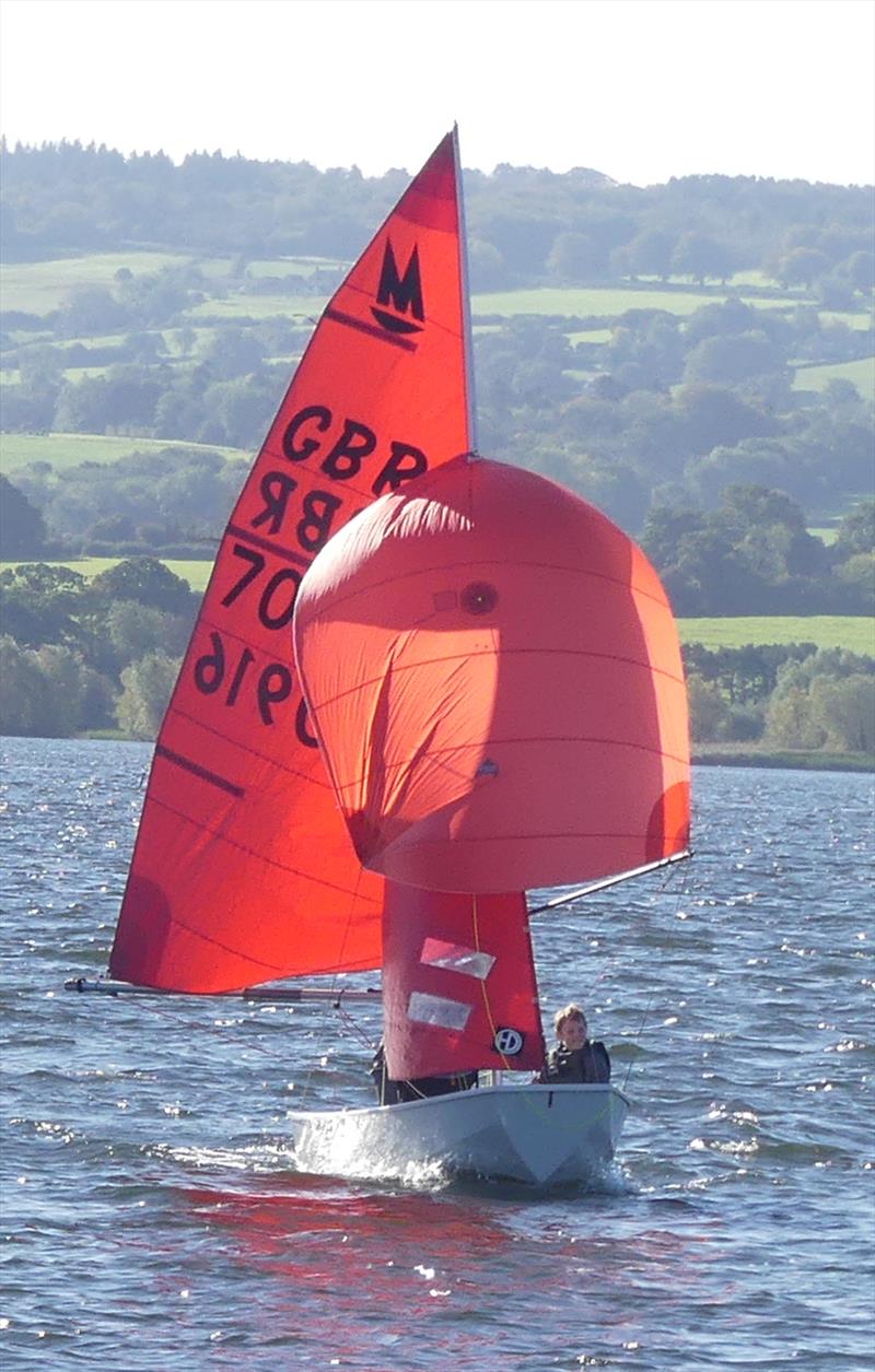 Mirror Inlands at Chew Valley Lake - Richard and Rupert Searle in MoreJosh photo copyright Nigel Carson taken at Chew Valley Lake Sailing Club and featuring the Mirror class