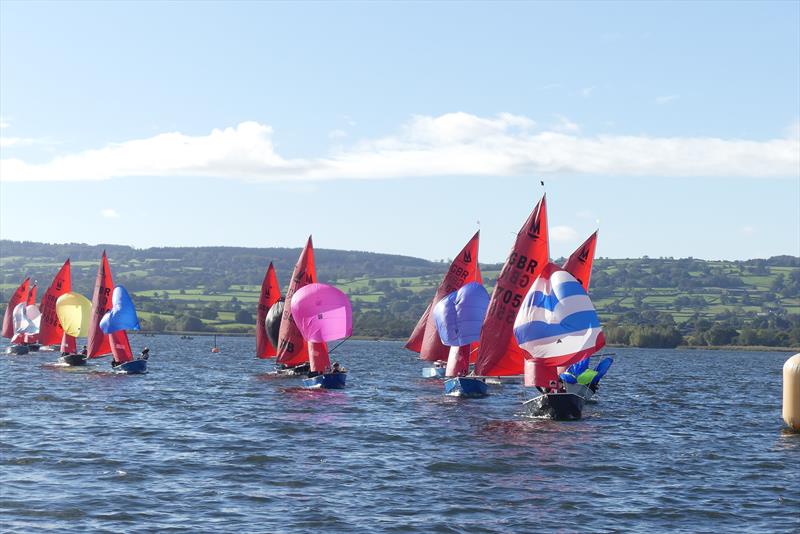 Mirror Inlands at Chew Valley Lake photo copyright Nigel Carson taken at Chew Valley Lake Sailing Club and featuring the Mirror class