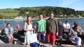 Salcombe Yacht Club Sailing Club Series race 4 Cath Kidston Prize Winners Pete Ballantine and Tom Morris - photo &copy; Jayne Morris