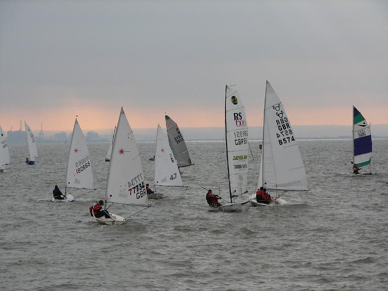 A 15-20 knot breeze for the 42nd Dauntless Boatyard Leigh-on-Sea Brass Monkey photo copyright John Charles taken at Leigh-on-Sea Sailing Club