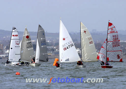 72 dinghies enjoyed the ideal sailing conditions at the Starcross Steamer photo copyright Mike Rice / www.fotoboat.com taken at Starcross Yacht Club