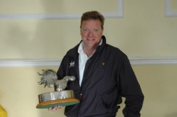 John Pollard is awarded the Leeds Trophy at the Royal Torbay Yacht Club