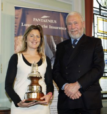 Samantha Davies wins the Coveted YJA Pantaenius Yachtsman of the Year Award