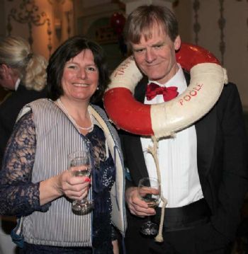 Lifejackets were the theme at the NE Sailing Ball