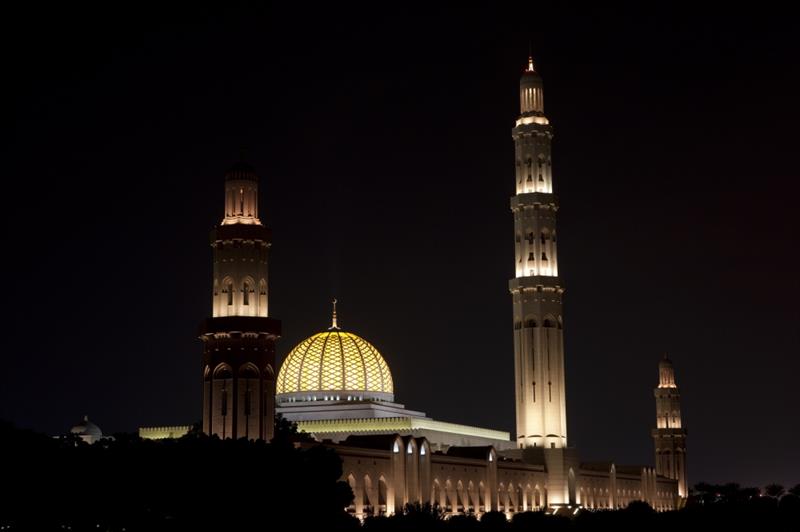 The Grand Mosque. Muscat. Oman photo copyright Lloyd Images / Oman Sail taken at 