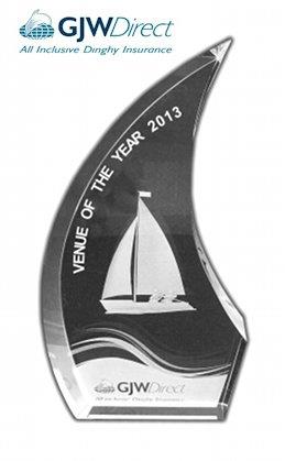 The GJW Direct Venue of the Year 2013 Trophy photo copyright SailRacer taken at 