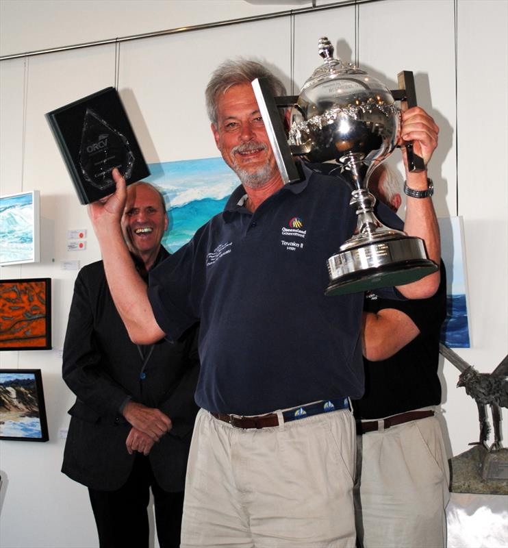 Angus Fletcher's Tevake II won the AMS and PHS divisions of the West Coaster race photo copyright Peter Campbell taken at Derwent Sailing Squadron