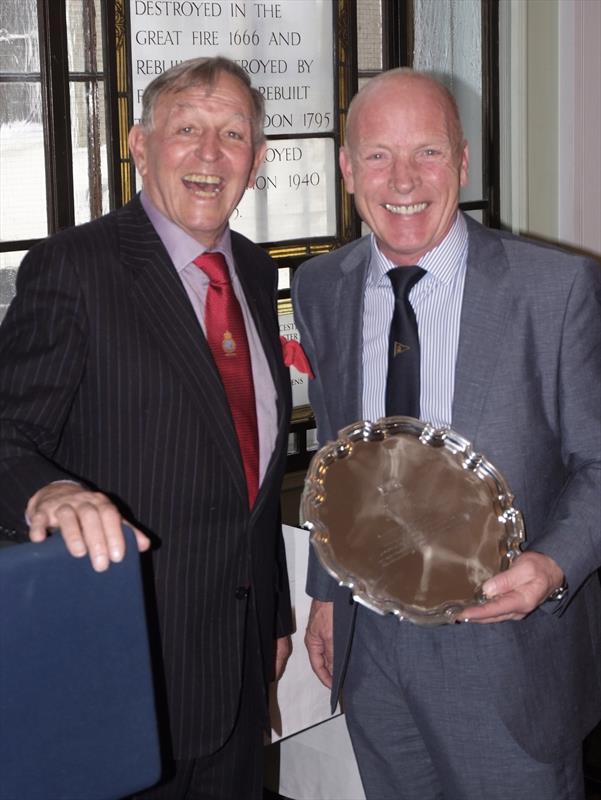 YJA Special Award winner Mike Golding with YJA Chairman Bob Fisher photo copyright Barry Pickthall / PPL taken at 
