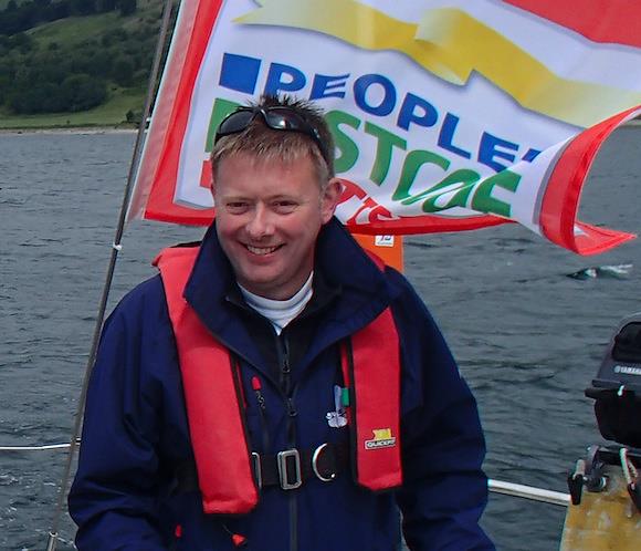 Mark Lamble is appointed as the Ellen MacArthur Cancer Trust new Manager and Fundraiser for Scotland photo copyright Ellen MacArthur Cancer Trust taken at 