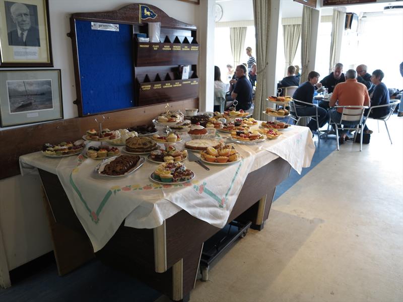 A selection of treats for the Southport Town Cup competitors photo copyright Ron Harper taken at West Lancashire Yacht Club
