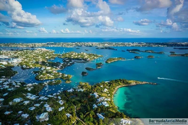 Bermuda and San Diego shortlisted as America's Cup venues photo copyright Bermuda Aerial Media taken at 