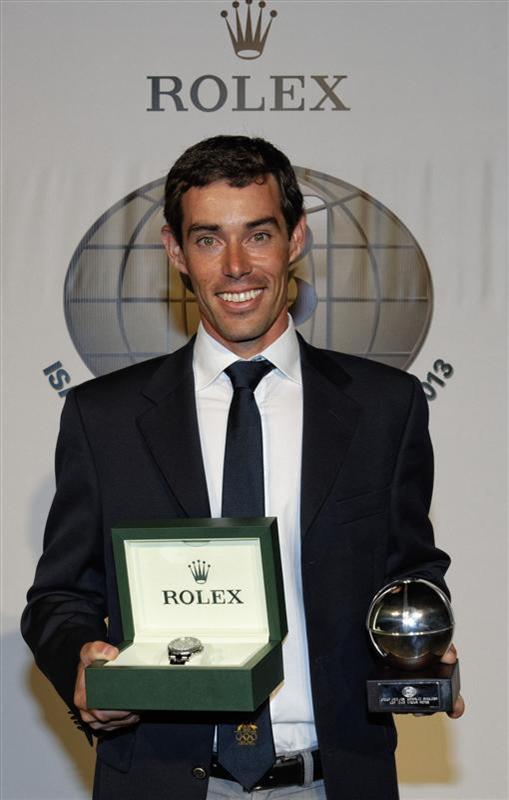 Mat Belcher receives the 2013 award photo copyright Kurt Arrigo / Rolex taken at 