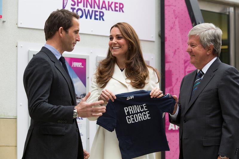 The Duchess of Cambridge visits the BAR HQ - photo © Lloyd Images