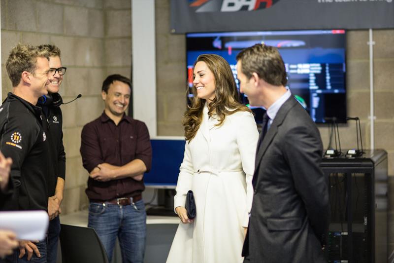 The Duchess of Cambridge visits the BAR HQ photo copyright Lloyd Images taken at 