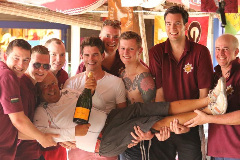 Peter Schofield's HOD 35, Zarafa won CSA Racing Class with his team from the Royal Dragoon Guards in the Veuve Clicquot Island Invitational photo copyright Ollie Dunger / Instagram: ollied_photography taken at Royal BVI Yacht Club