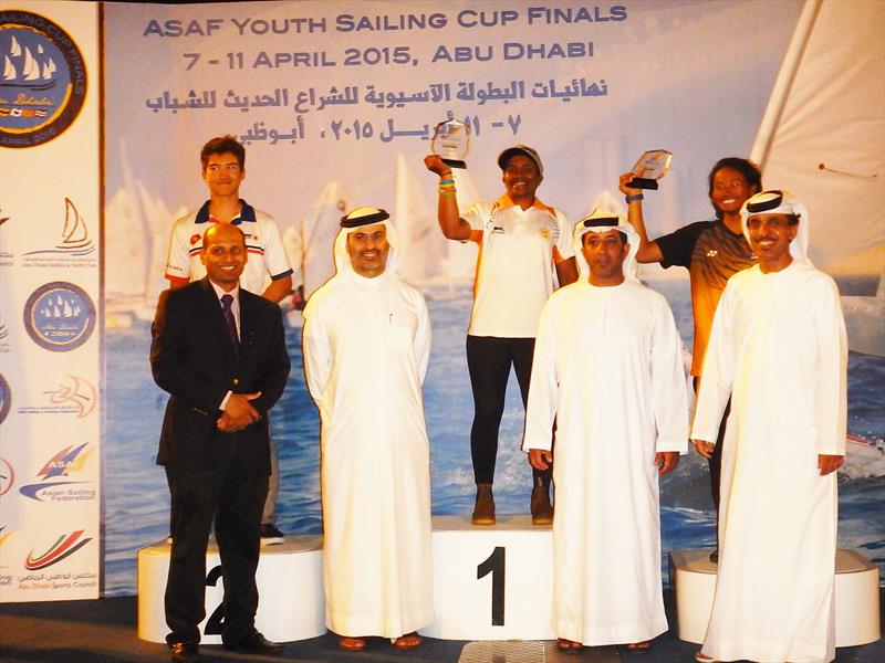 ASAF Youth Sailing Club Finals prize giving photo copyright Sucharita Kamath taken at 