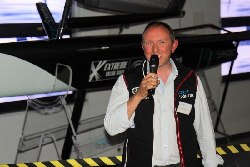 Dave Chisholm at the launch of Project Speedbird photo copyright Mark Jardine taken at 