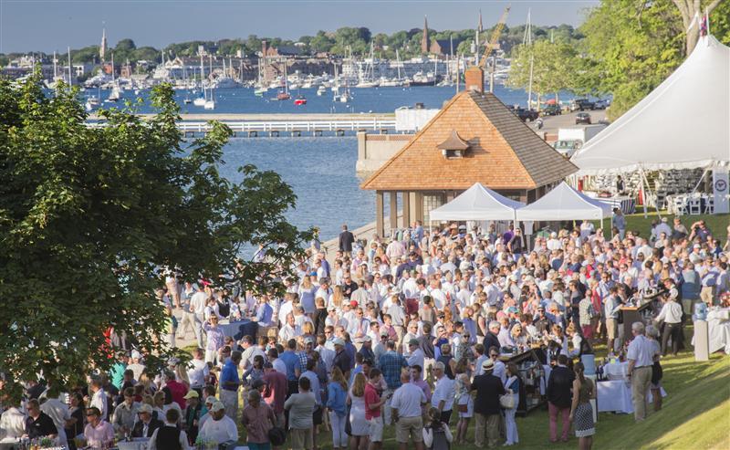 Over 1,000 sailors for cocktails and dinner at the New York Yacht Club Annual Regatta presented by Rolex photo copyright Rolex / Daniel Forster taken at New York Yacht Club