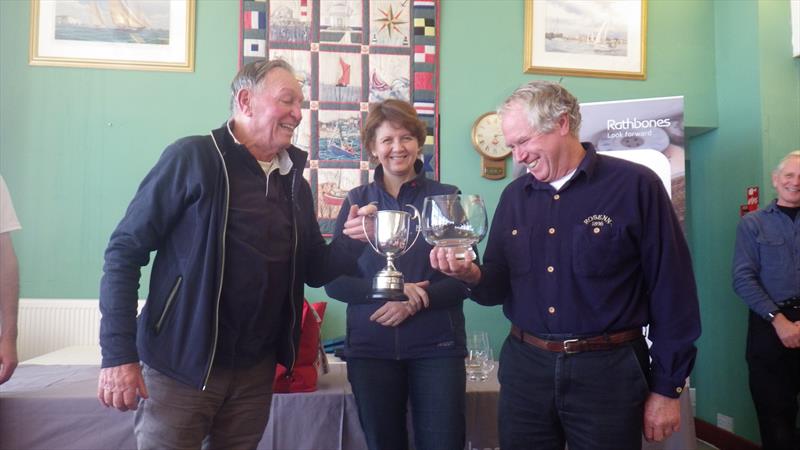 Barry Dunning & Bob Fisher (Rosenn) win Lymington Handicap 2 in the Lymington Town Sailing Club Solent Circuit photo copyright Beverley / LTSC taken at Lymington Town Sailing Club