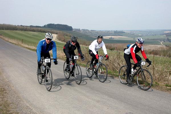 Cycling, with events such as the Meon Valley Riser, is a sport that is bucking the trends - photo © Meon Valley Riser