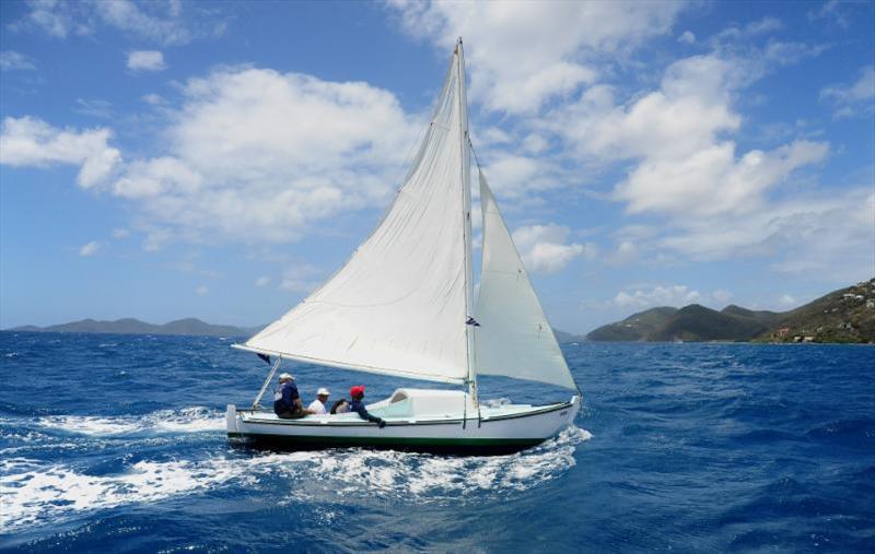 1st place and winner of the perpetual trophy - Intrepid during the 3rd Annual VP Bank Tortola Sloop Spring Challenge photo copyright Todd VanSickle / BVI Spring Regatt taken at Royal BVI Yacht Club