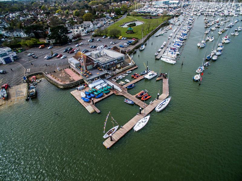 New pontoons at Royal Lymington Yacht Club for 2016 photo copyright www.sportography.tv taken at Royal Lymington Yacht Club