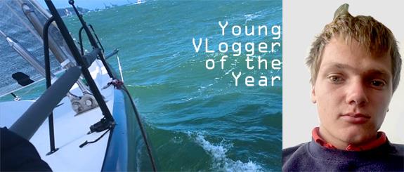 Young Vlogger of the Year Andrew Shrimpton photo copyright Andrew Shrimpton taken at 
