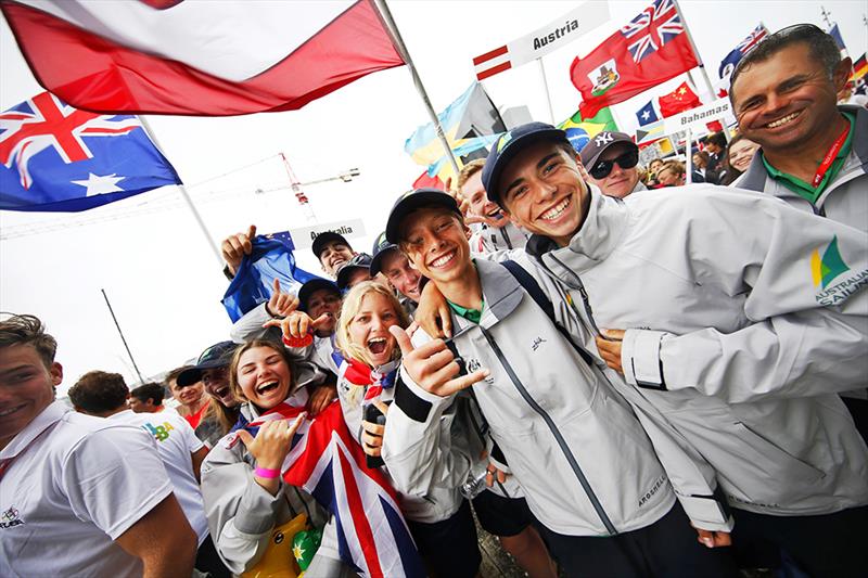 2016 Aon Youth Worlds Opening Ceremony photo copyright World Sailing taken at Torbay Sailing Club