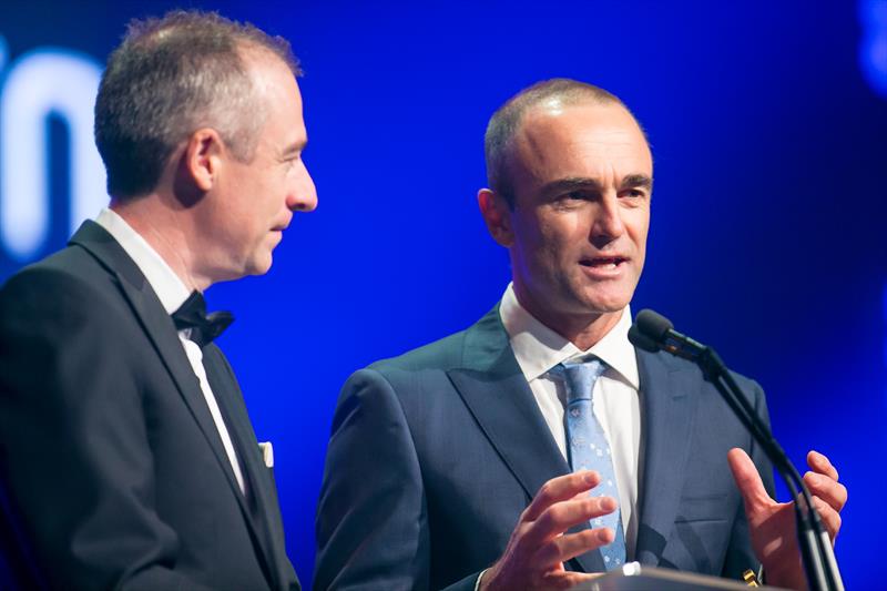 Michael Blackburn wins Coach of the Year at the AIS Sport Performance Awards photo copyright Narelle Spangher taken at Australian Sailing