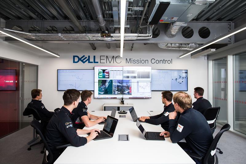 Dell EMC Mission Control at Land Rover BAR HQ, Portsmouth - photo © Jack Abel Smith