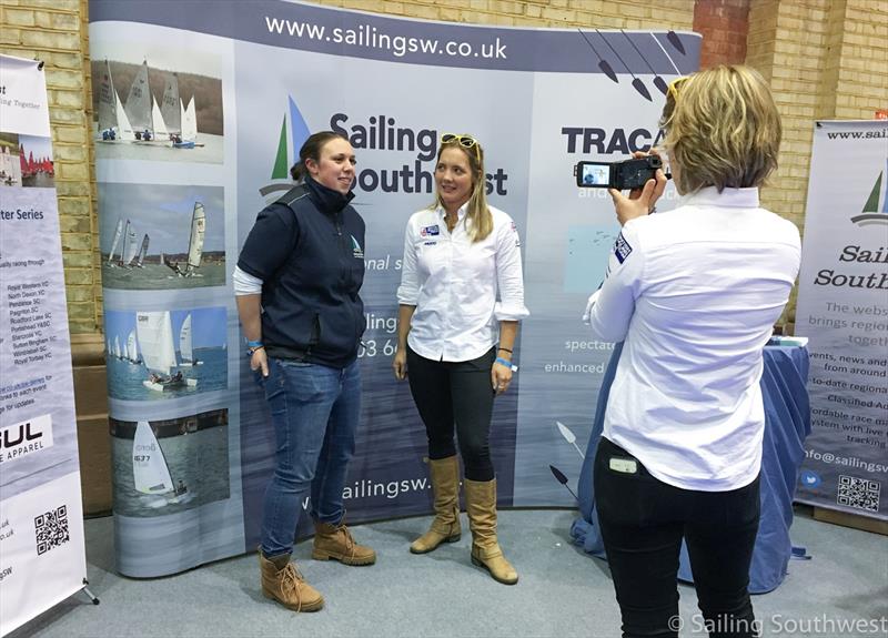 First birthday celebrations for Sailing Southwest at the RYA Dinghy Show 2018 photo copyright Sailing Southwest taken at RYA Dinghy Show