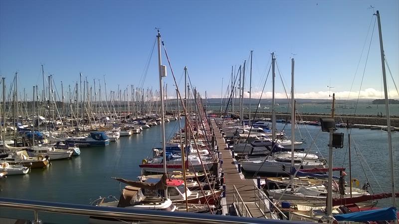 The view from Poole Yacht Club - photo © Michelle Evans