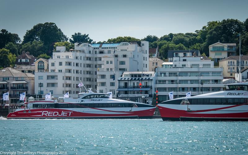 Day 2 of Cowes Classics Week was sponsored by Red Funnel photo copyright Tim Jeffreys Photography taken at Royal London Yacht Club