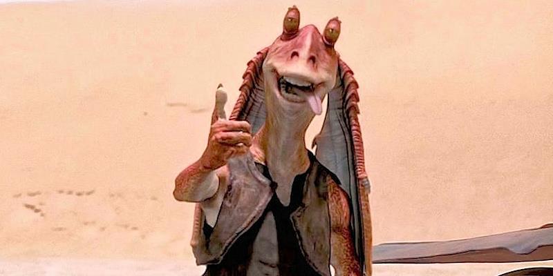 Everyone's favourite Star Wars character Jar Jar Binks could soon be seen helming in AI AC36.5 v1.0 - photo © Lucasfilm