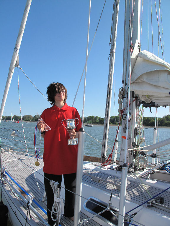 Max Hatfull wins the B3 Class at the UK National Blind Sailing Championships photo copyright Mike Wilcynski taken at 