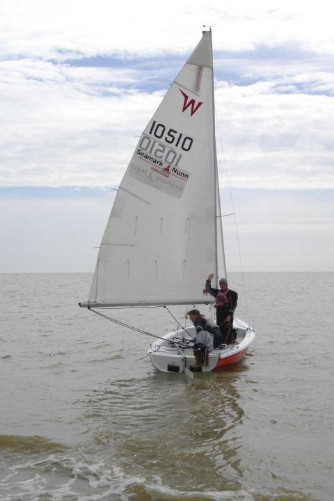 Frances Gifford sets off on her 'Big Adventure' photo copyright Jo Gifford taken at Waldringfield Sailing Club