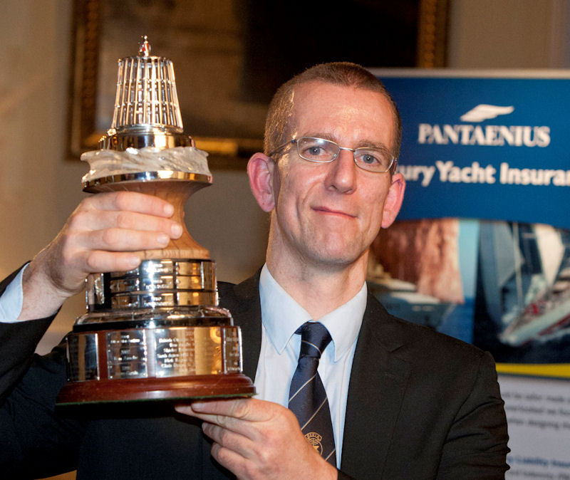 Nick Craig wins the YJA Pantaenius Yachtsman of the Year Trophy 2011 photo copyright onEdition taken at 