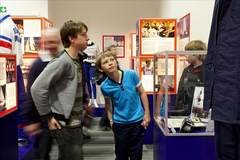 The RYA's Our Sporting Life - Sail for Gold heritage exhibition