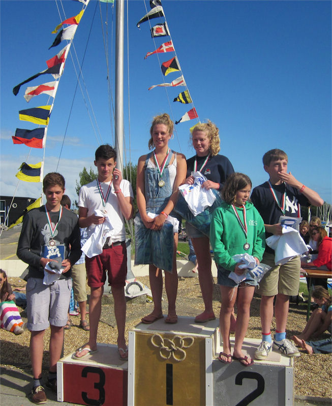 Mengeham Rythe Junior Race Week photo copyright Sylvia Clamp taken at Mengeham Rythe Sailing Club