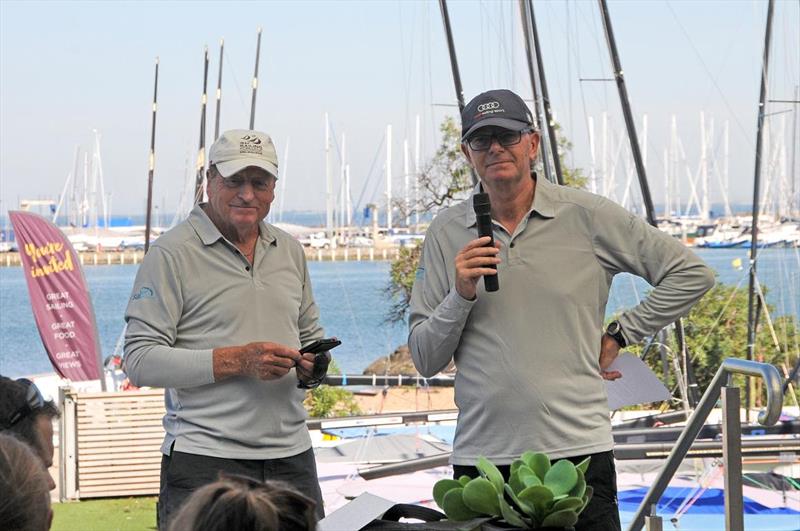 Kevin Wilson and Mark Taylor photo copyright Gordon Hyde taken at Royal Brighton Yacht Club