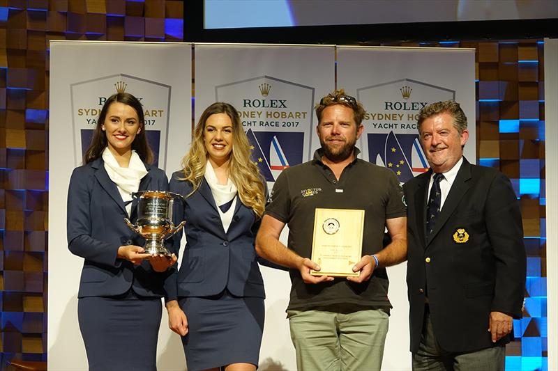 Invictus Games Sydney 2018 GAME ON Skipper Will Parbury with the Oggin Cup - photo © Clipper Race